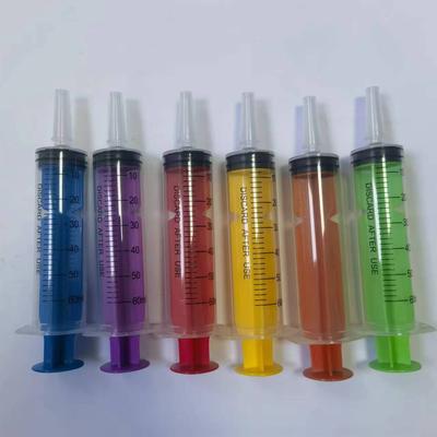 彩色注射器